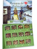 Raunachtkalender mit 12 Räuchersäckchen