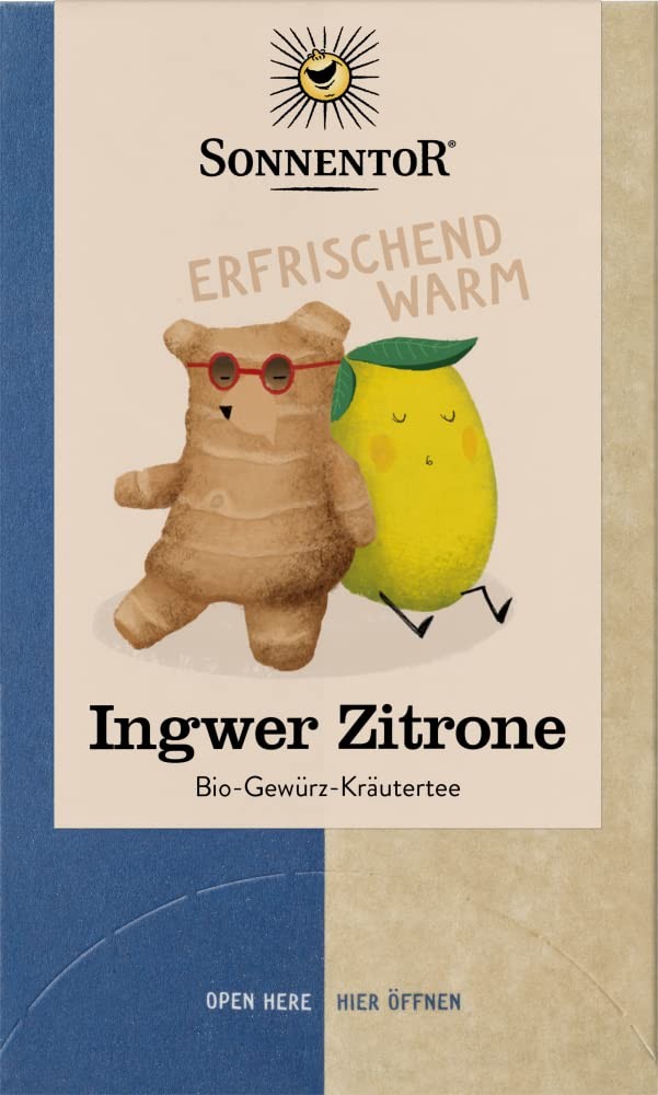 Ingwer-Zitronen-Tee 32.4g bio